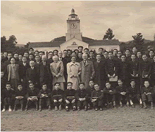 E.ブルンナー博士来校／1949（S24）.10