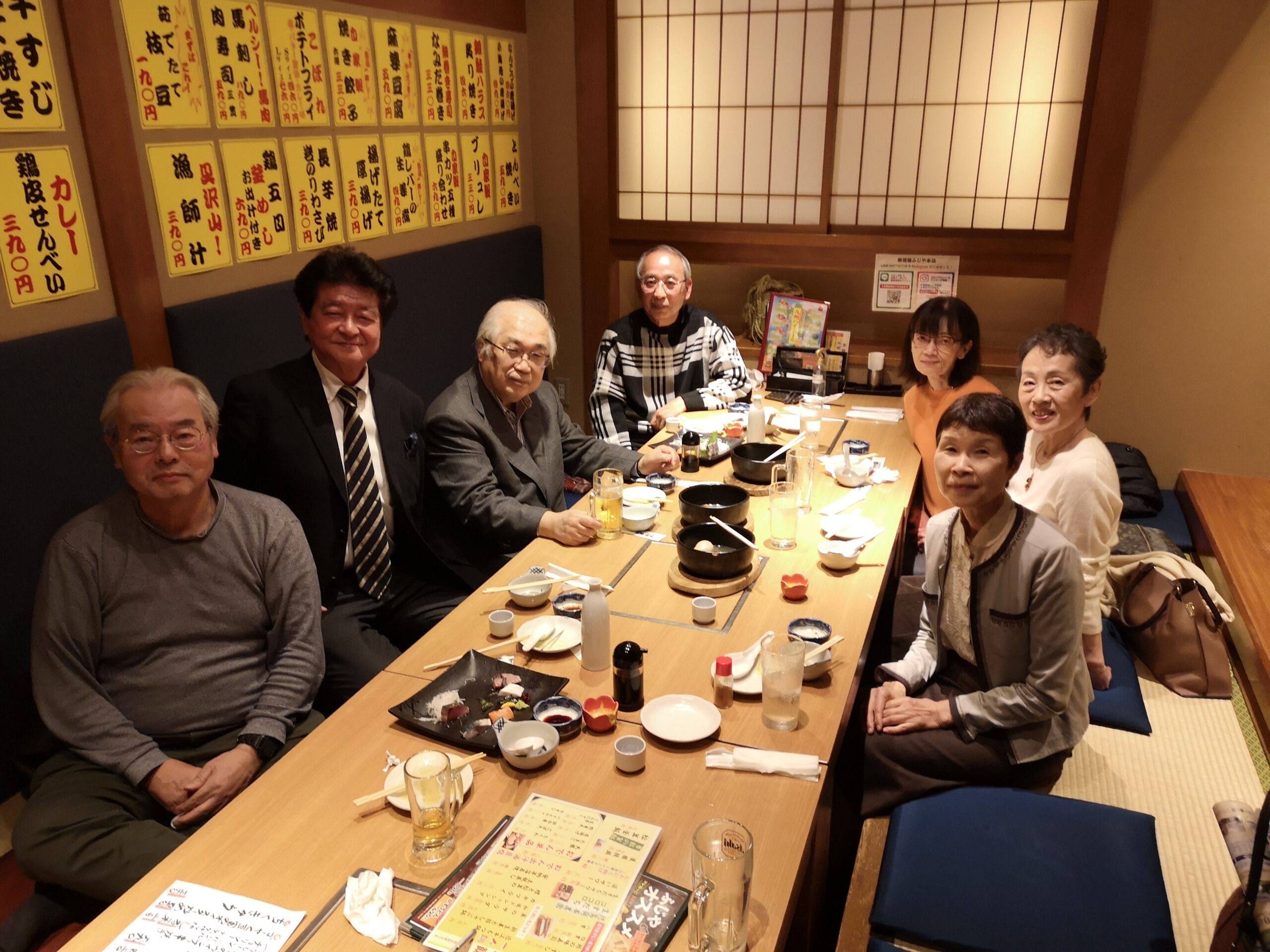 文学部日本文学科 昭和 47 年卒業 50 周年プチ同窓会