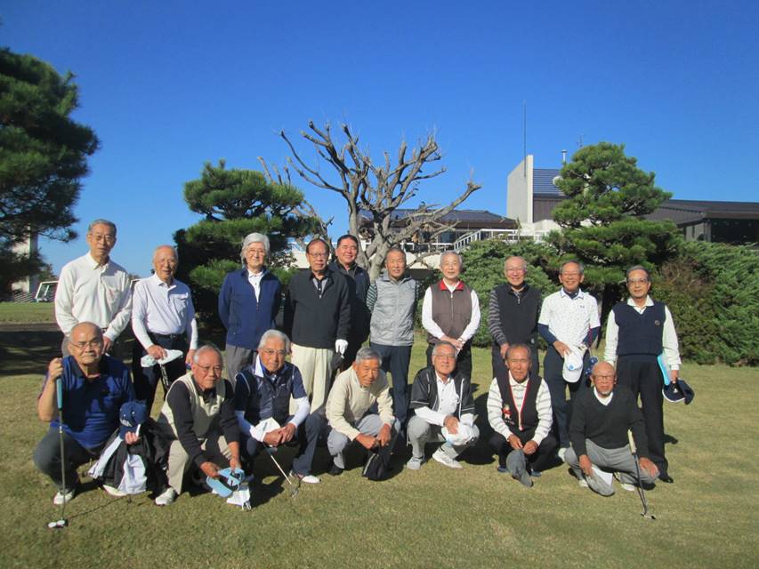 グリークラブ新月会 ゴルフコンペ１００回達成
