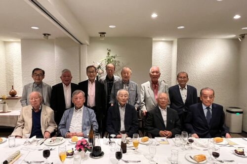 高等部9回生(昭和32年卒業)関東同窓会(KGH9会関東 最終回)