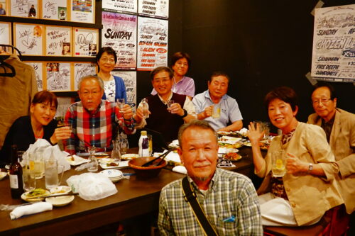茨城支部 新体制での役員会・懇親会