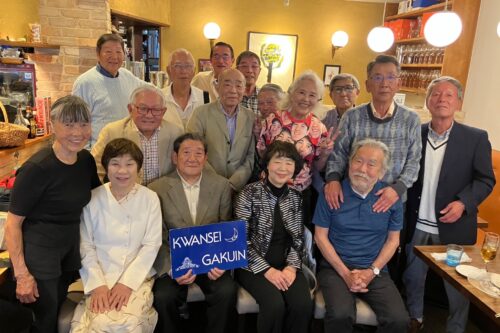 テニス同好会上ヶ原クラブ　昭和４２年～４６年卒同窓会
