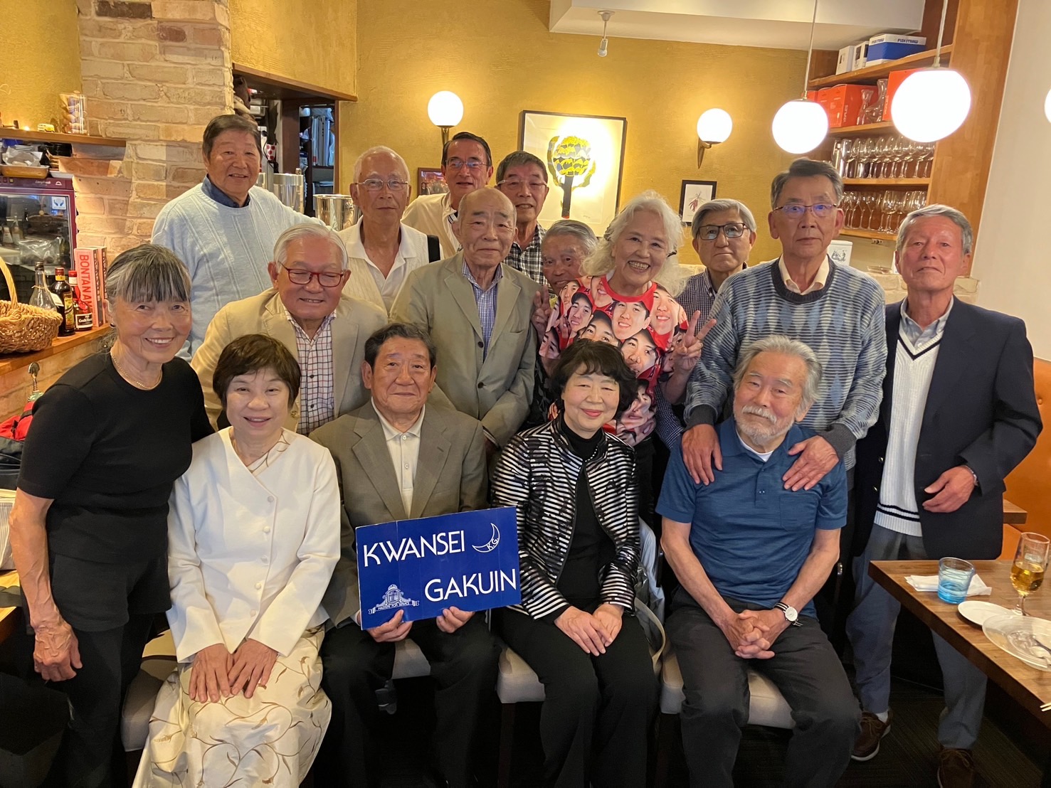 テニス同好会上ヶ原クラブ　昭和４２年～４６年卒同窓会