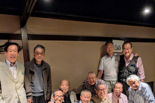 文化総部詩吟部吟月会6代(昭和43年卒業) 傘寿を記念に懇親会