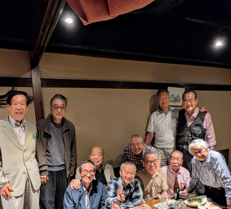 文化総部詩吟部吟月会6代(昭和43年卒業) 傘寿を記念に懇親会