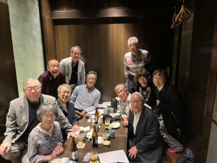 上ケ原テニスクラブ第11期(昭和48年卒)同窓会開催